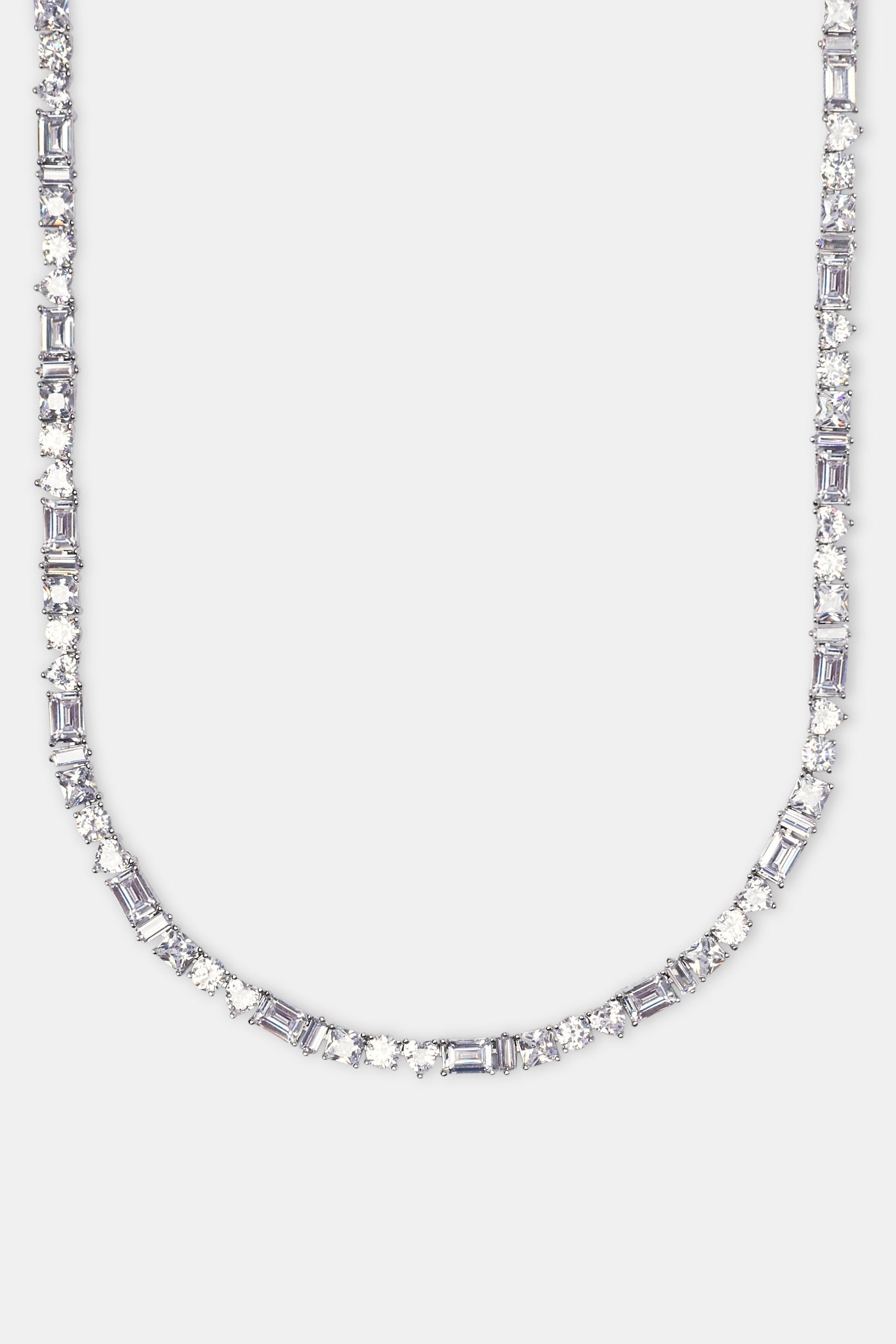 Tenniskette mit gemischten Formen – Weiß